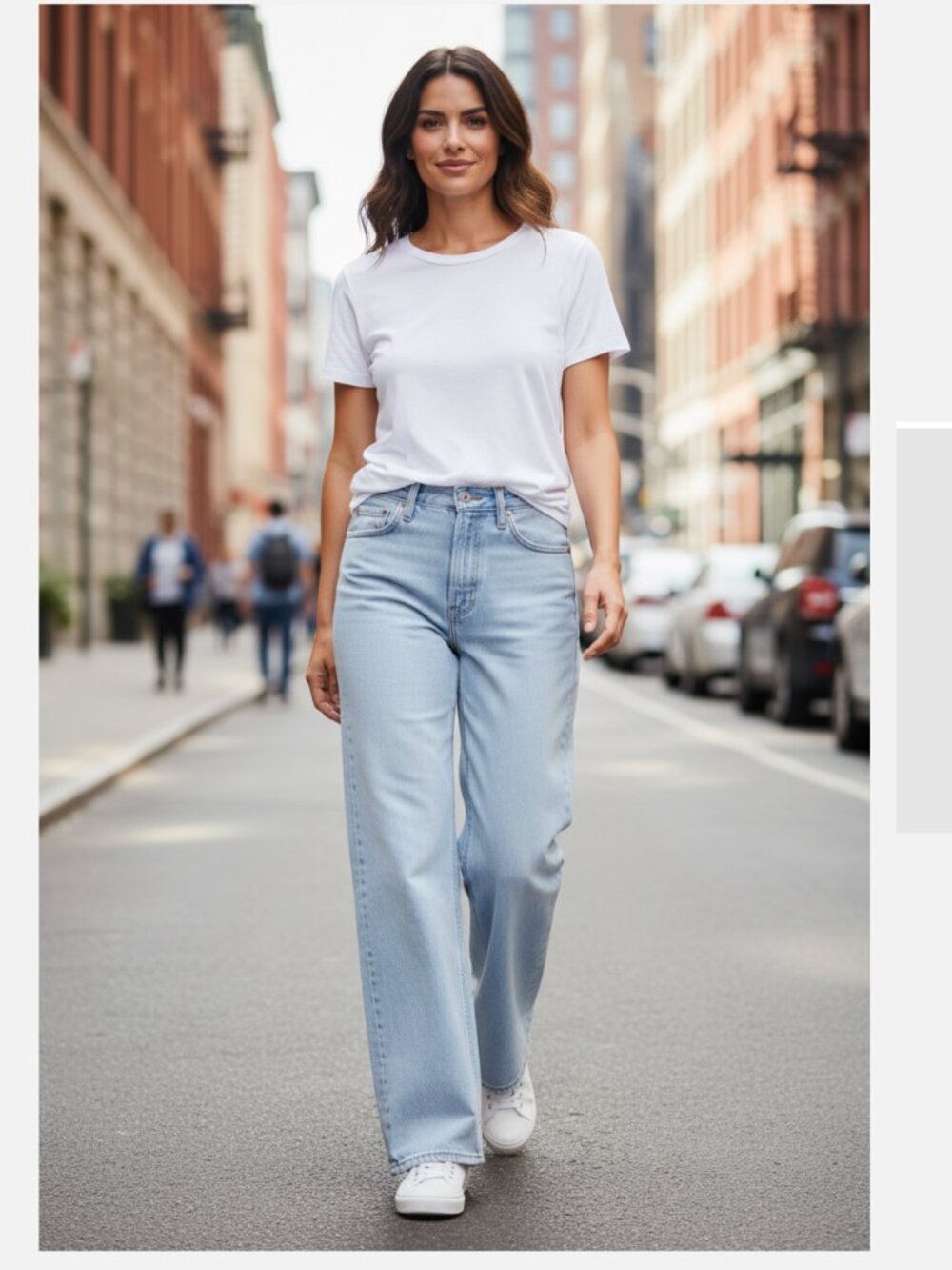 NWT Levi's Ribcage Wide Leg  Light Wash SZ-32X34